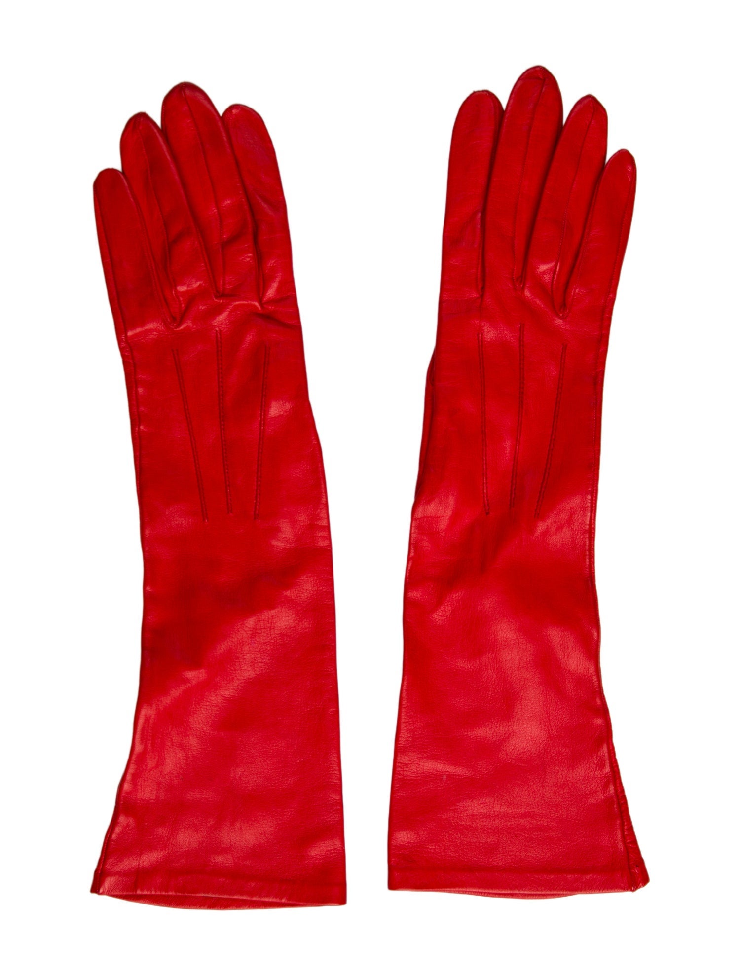 Saint Laurent Leather Gloves