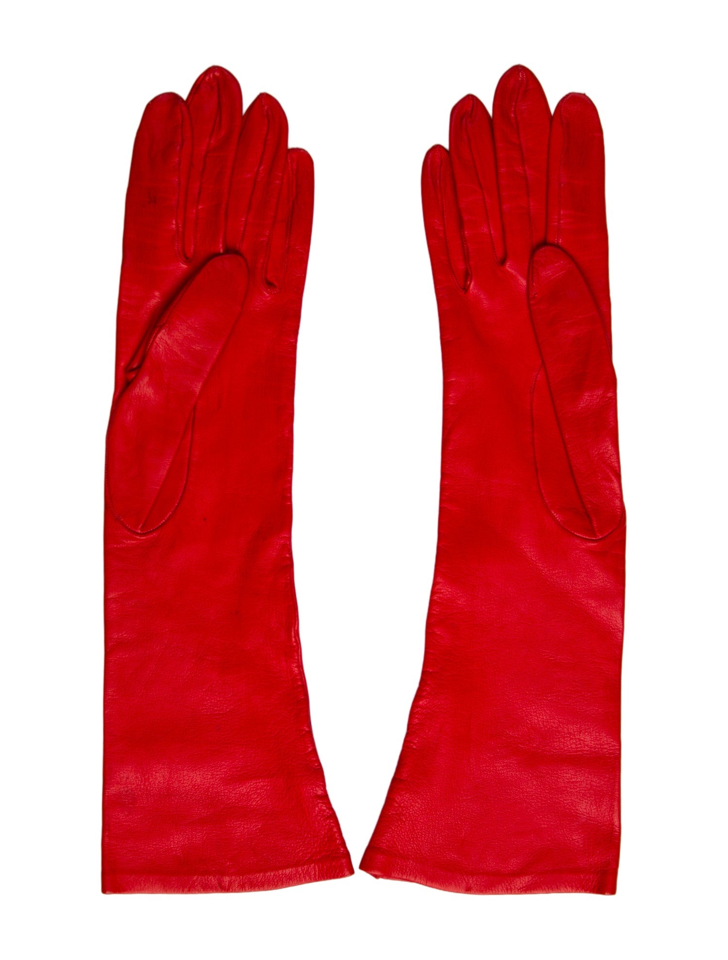 Saint Laurent Leather Gloves