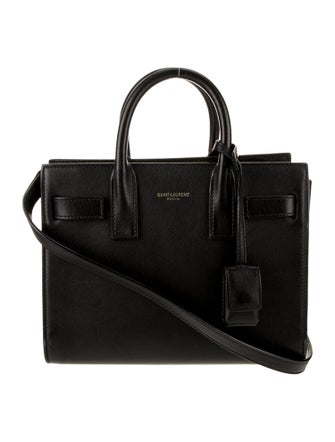 Saint Laurent Leather Sac De Jour