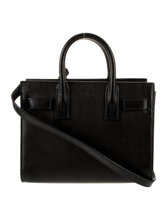 Saint Laurent Leather Sac De Jour