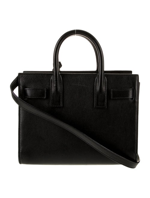 Saint Laurent Leather Sac De Jour