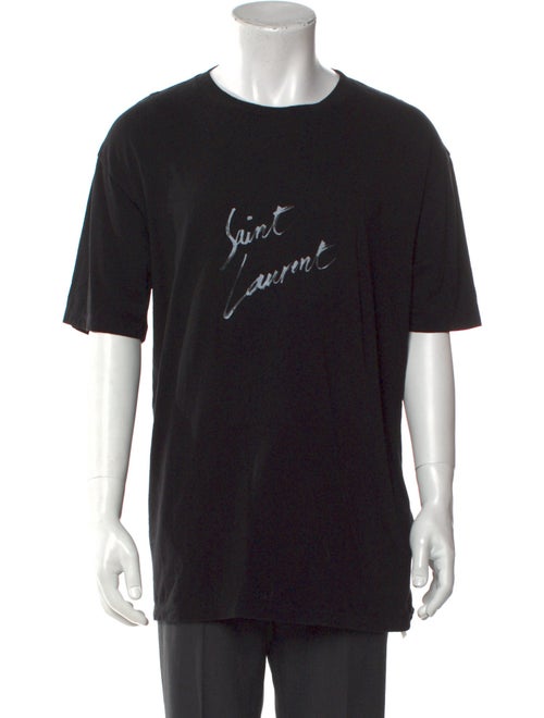 Saint Laurent 2020 Script Logo Print T-Shirt