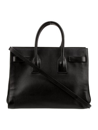 Saint Laurent Leather Sac De Jour Large
