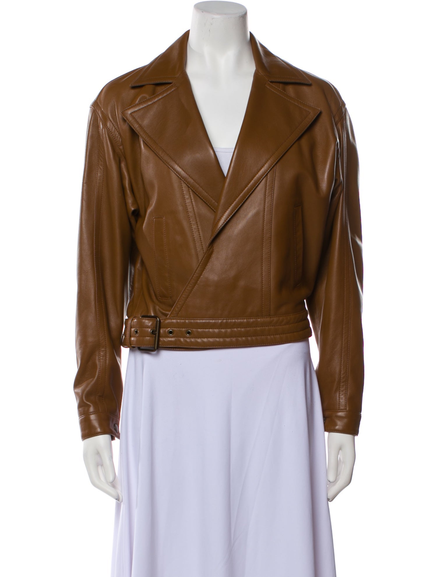 Saint Laurent Leather Biker Jacket