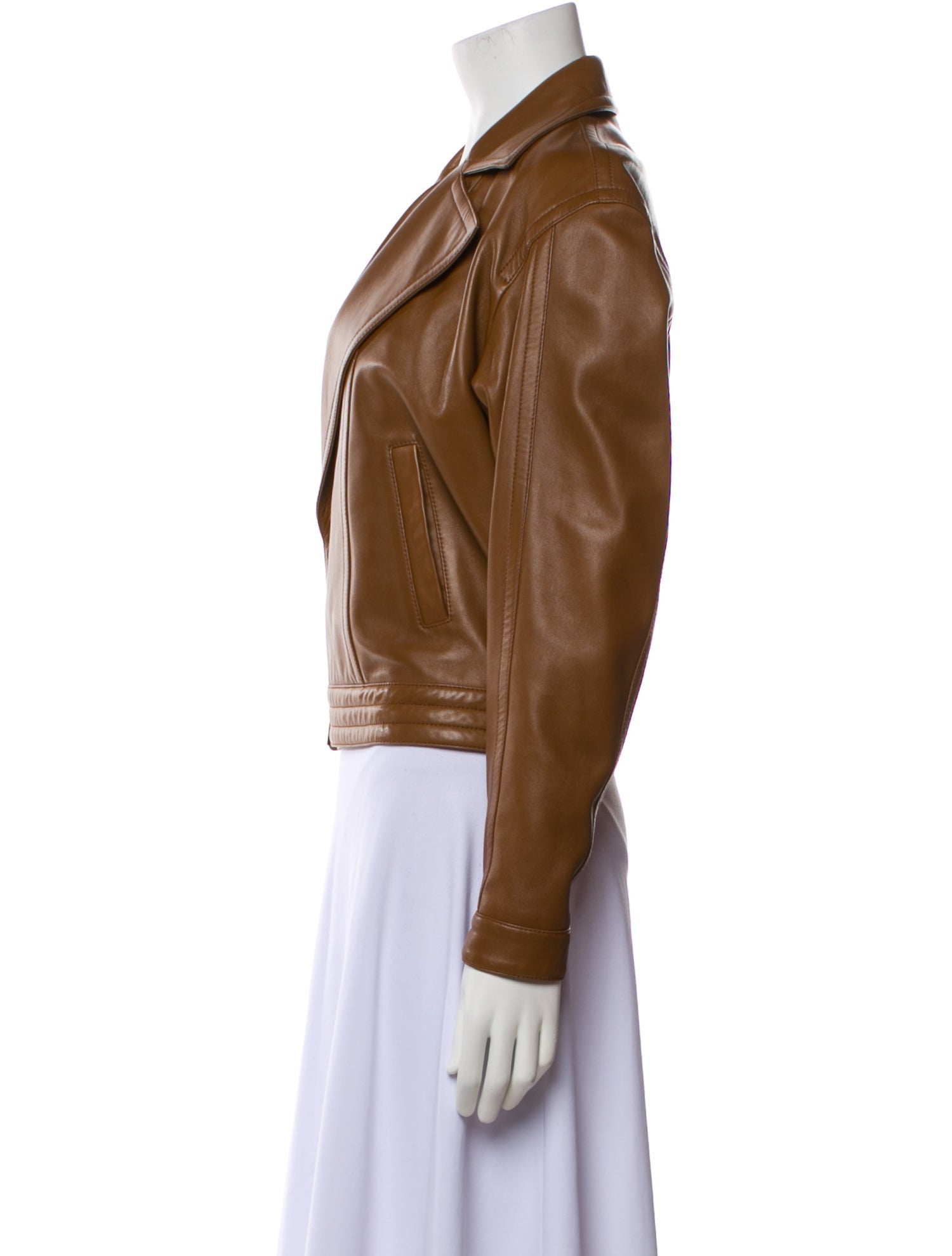 Saint Laurent Leather Biker Jacket