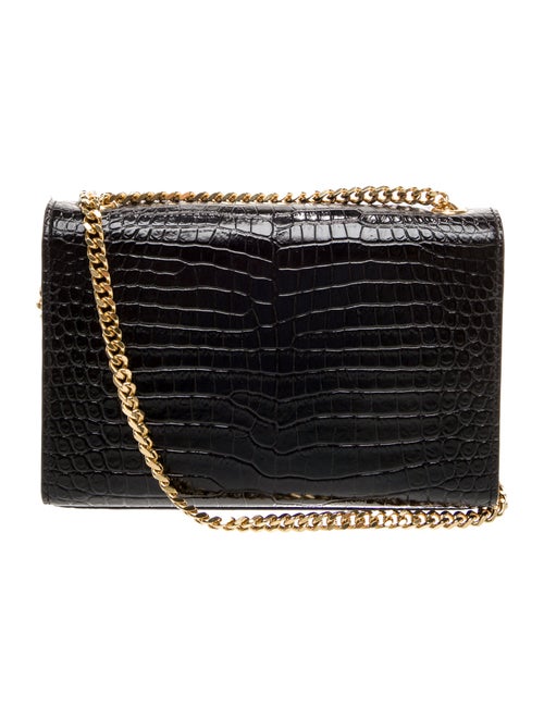 Saint Laurent Embossed Leather Kate Small