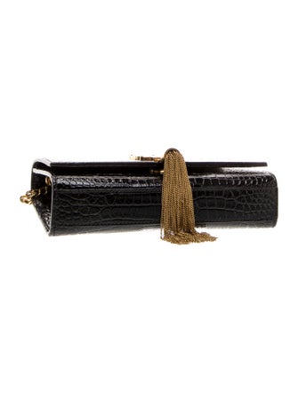 Saint Laurent Embossed Leather Kate Small