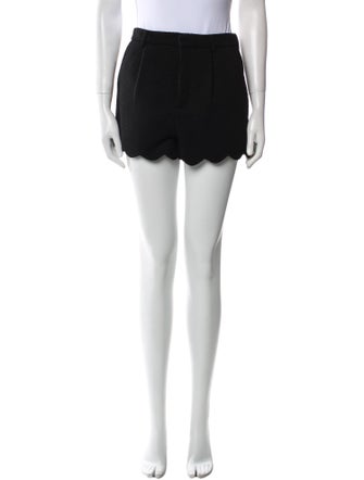 Saint Laurent Wool Mini Shorts