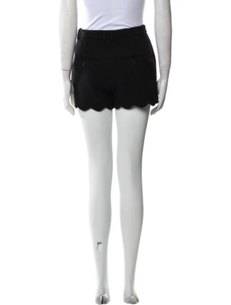 Saint Laurent Wool Mini Shorts