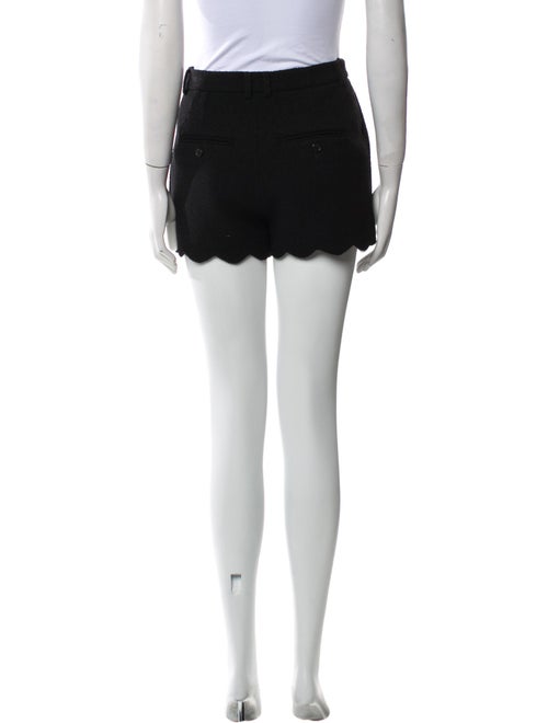 Saint Laurent Wool Mini Shorts