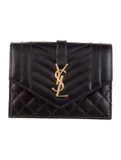 Saint Laurent 2021 Matelasse Envelope Wallet