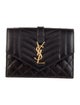 Saint Laurent 2021 Matelasse Envelope Wallet