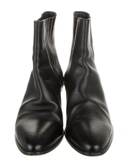 Saint Laurent Leather Chelsea Boots
