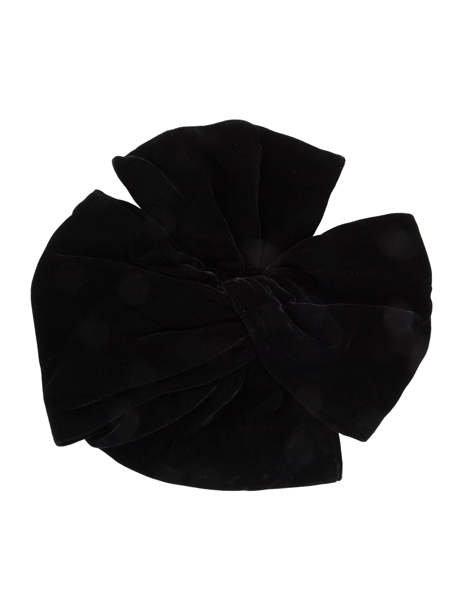 Saint Laurent Velvet Hair Clip