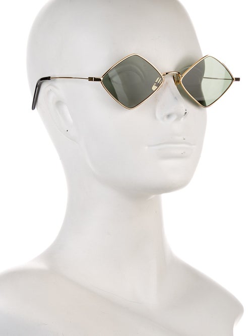 Saint Laurent Cat-Eye Mirrored Sunglasses
