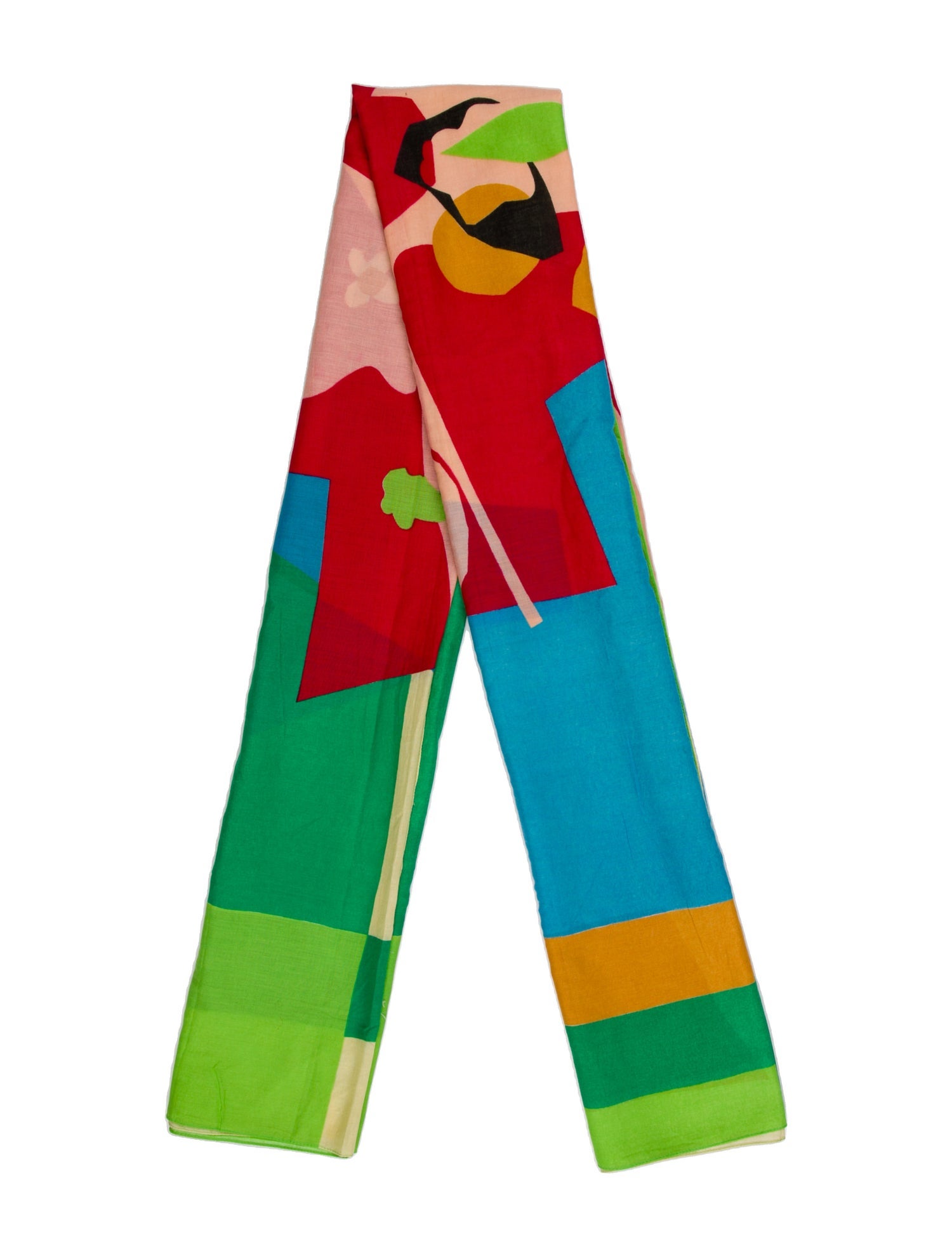 Saint Laurent Printed Scarf