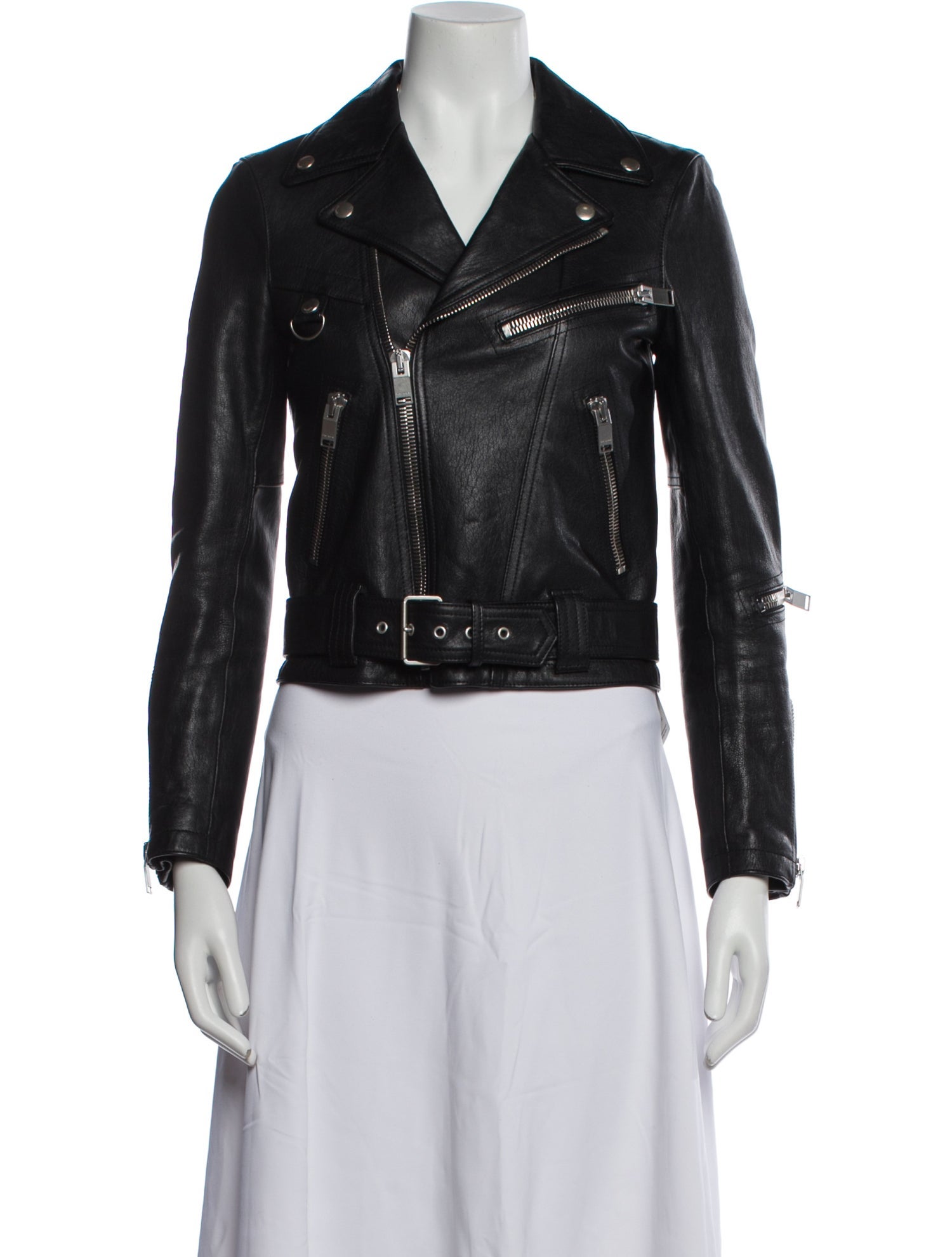 Saint Laurent 2015 Leather Biker Jacket