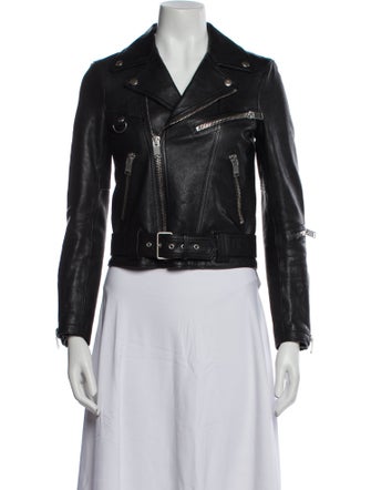 Saint Laurent 2015 Leather Biker Jacket