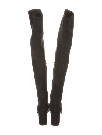 Saint Laurent Suede Boots