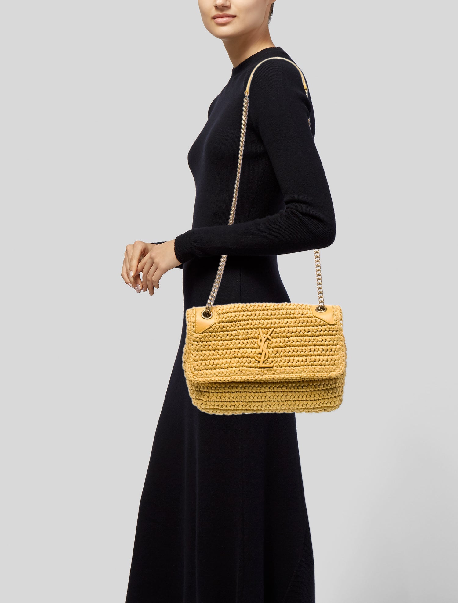 Saint Laurent Raffia Niki 2022