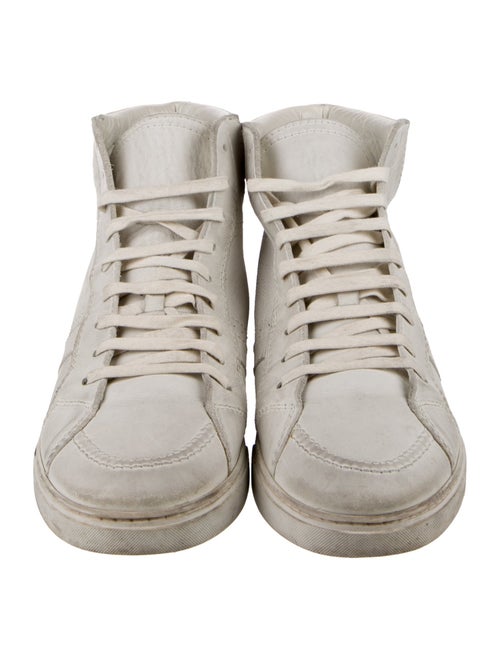 Saint Laurent Leather Sneakers