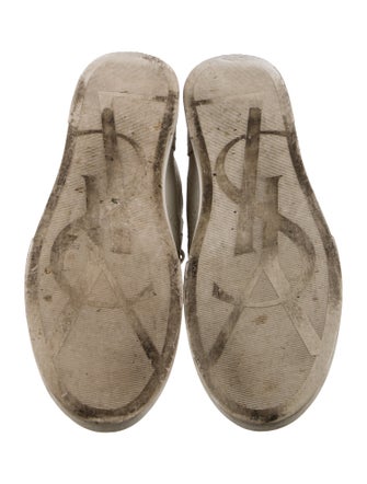 Saint Laurent Leather Sneakers