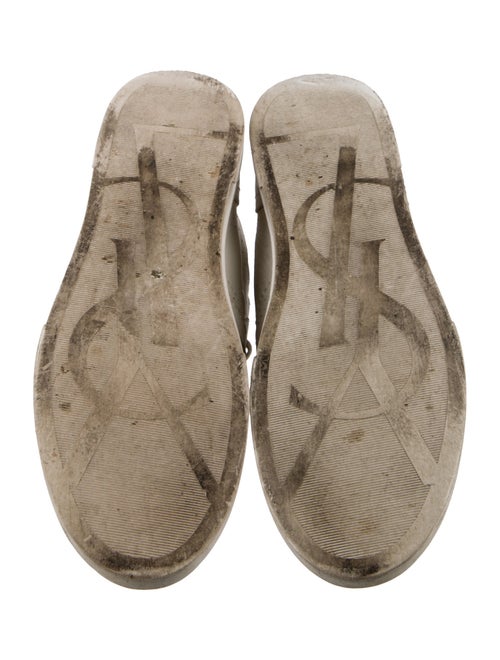 Saint Laurent Leather Sneakers