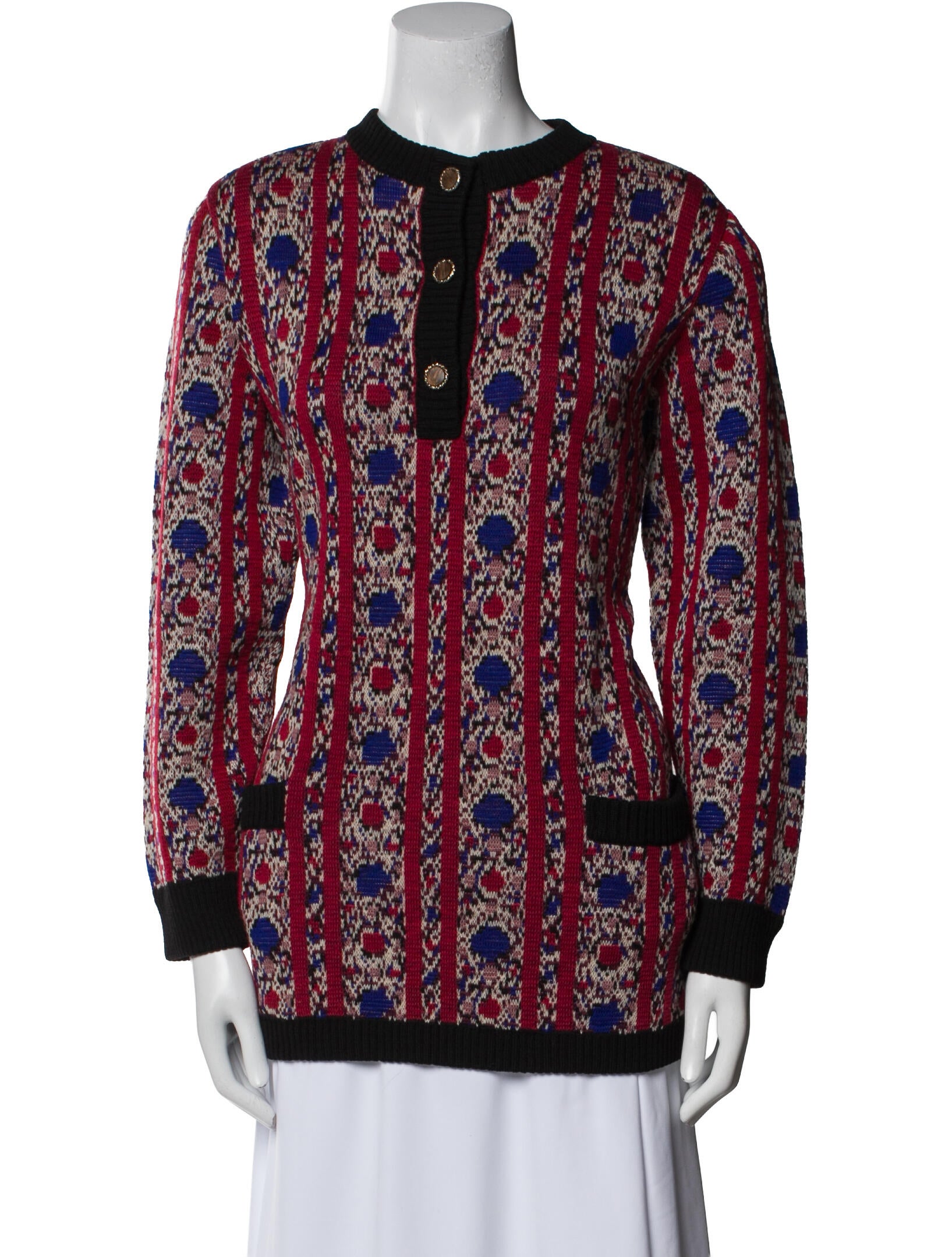 Yves Saint Laurent Rive Gauche Vintage 1970's Tunic