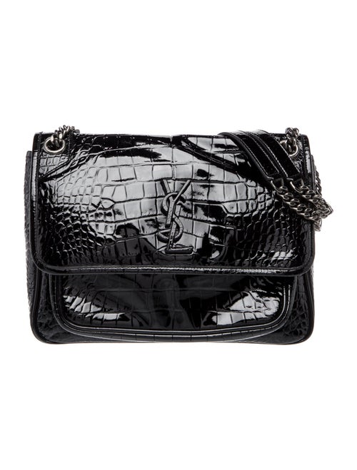 Saint Laurent Embossed Leather Niki Medium