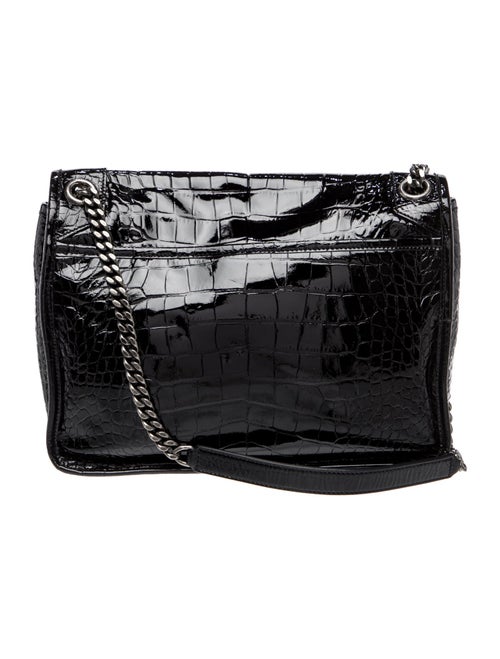 Saint Laurent Embossed Leather Niki Medium