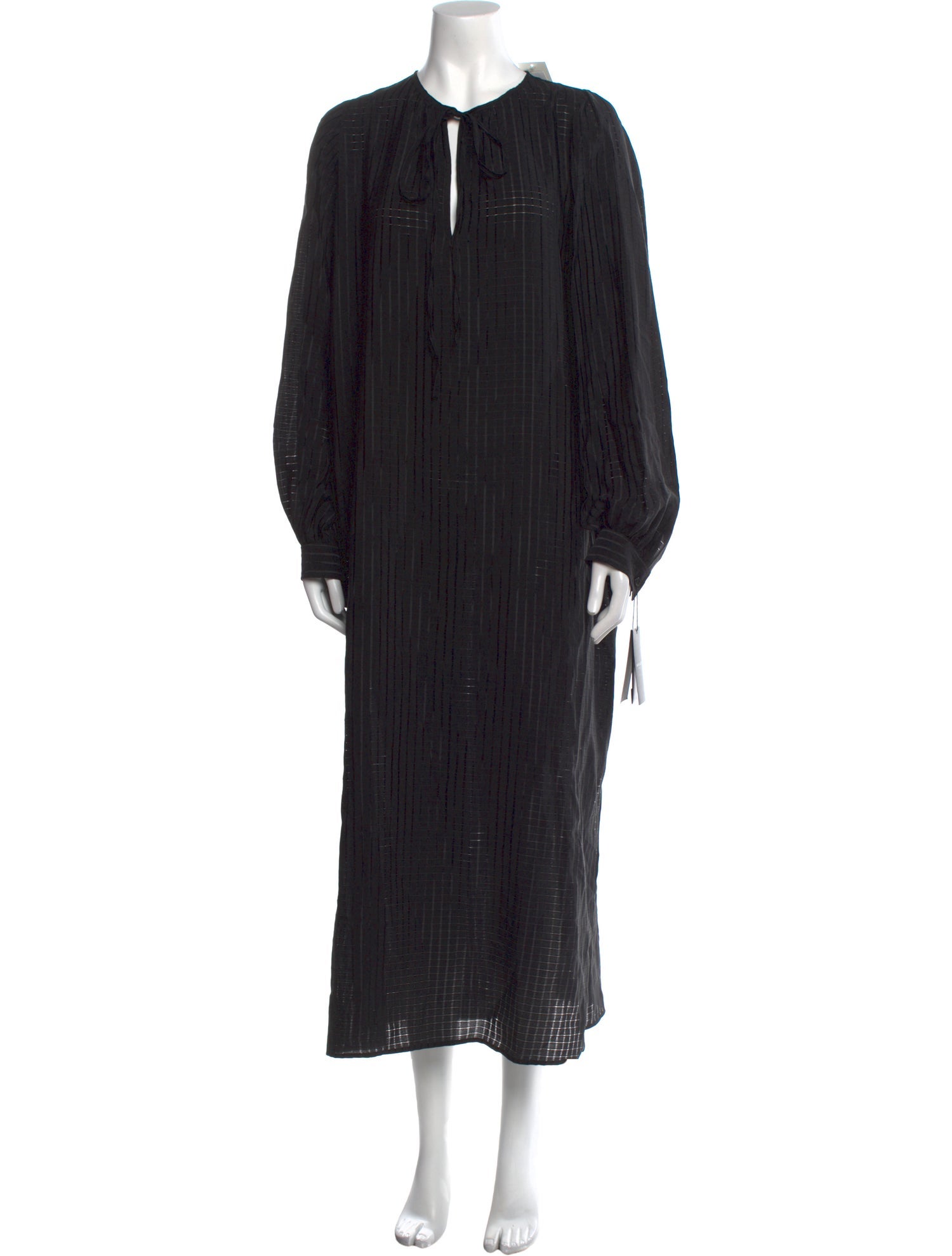 Saint Laurent Silk Midi Length Dress