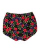 Saint Laurent Floral Print Mini Shorts