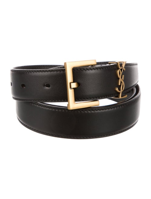 Saint Laurent Leather Belt Kit