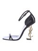 Saint Laurent Patent Leather Sandals