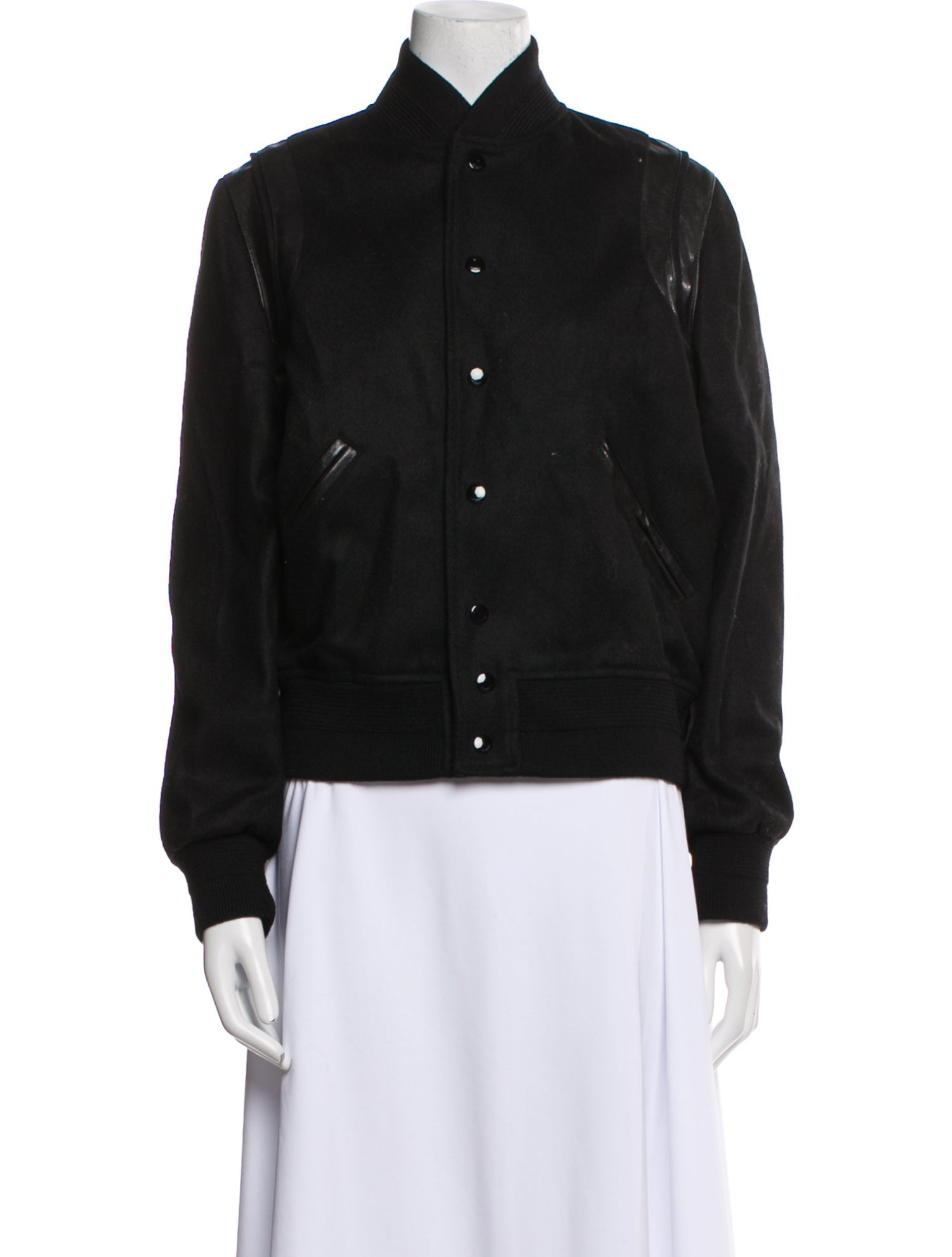 Saint Laurent Wool Bomber Jacket w/ Tags