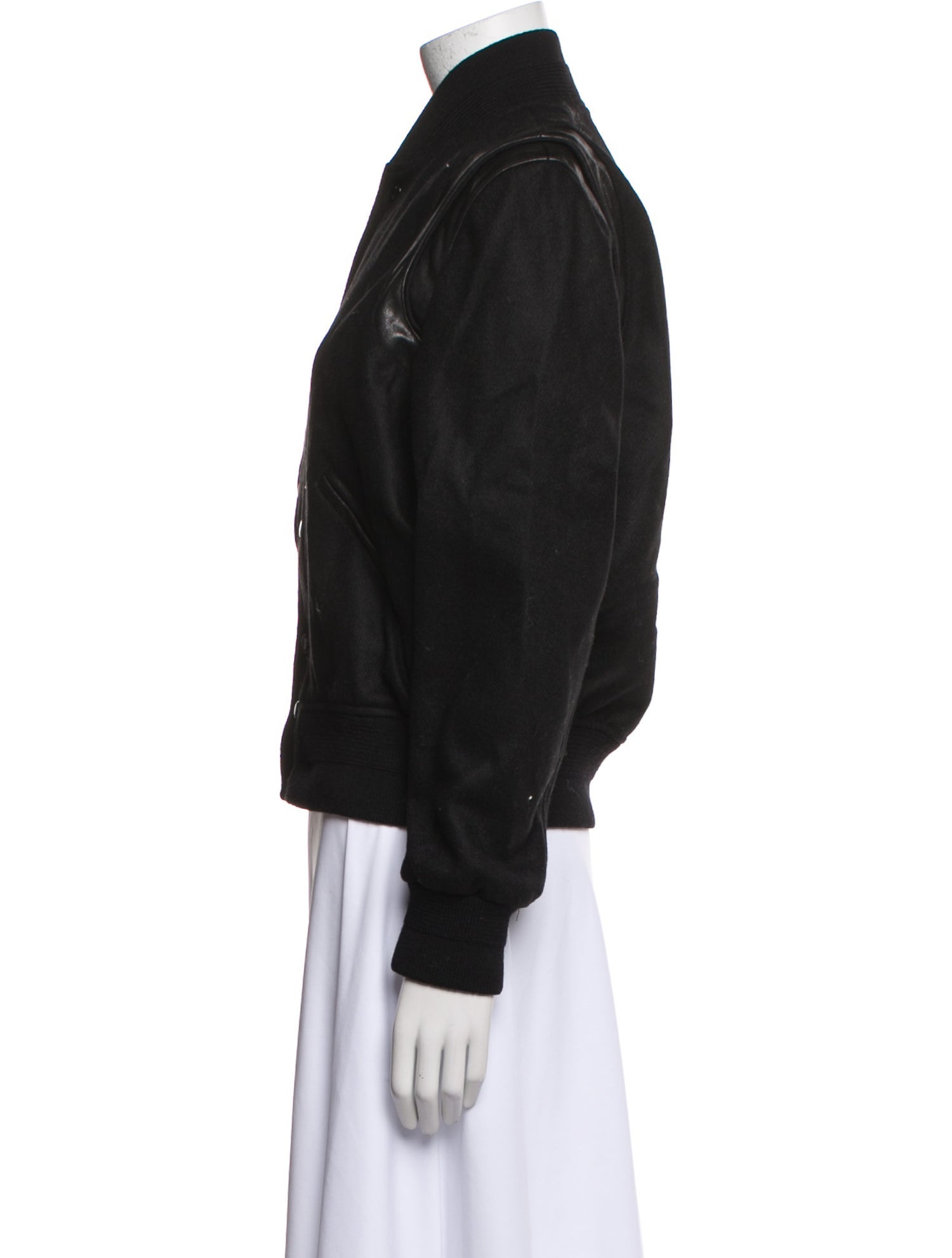 Saint Laurent Wool Bomber Jacket w/ Tags