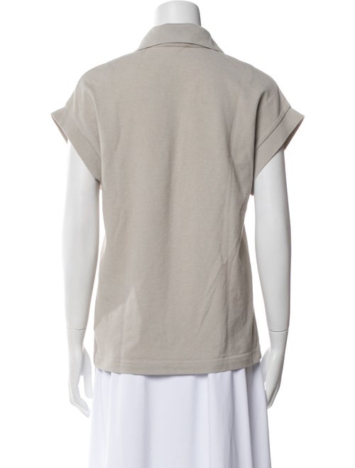 Saint Laurent Short Sleeve Polo