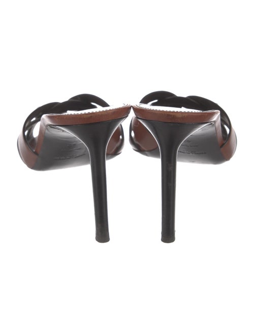 Saint Laurent Leather Slides