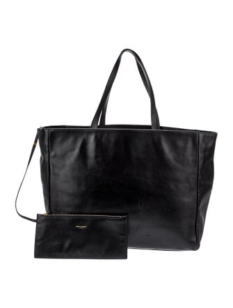 Saint Laurent Leather Tote