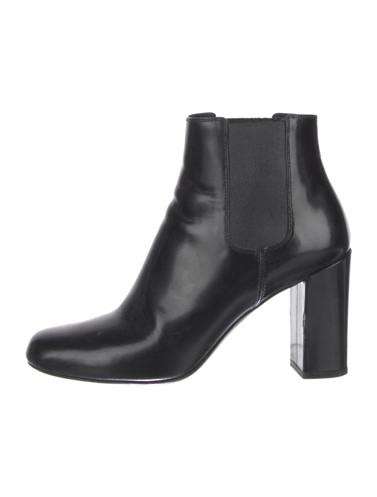 Saint Laurent Leather Chelsea Boots