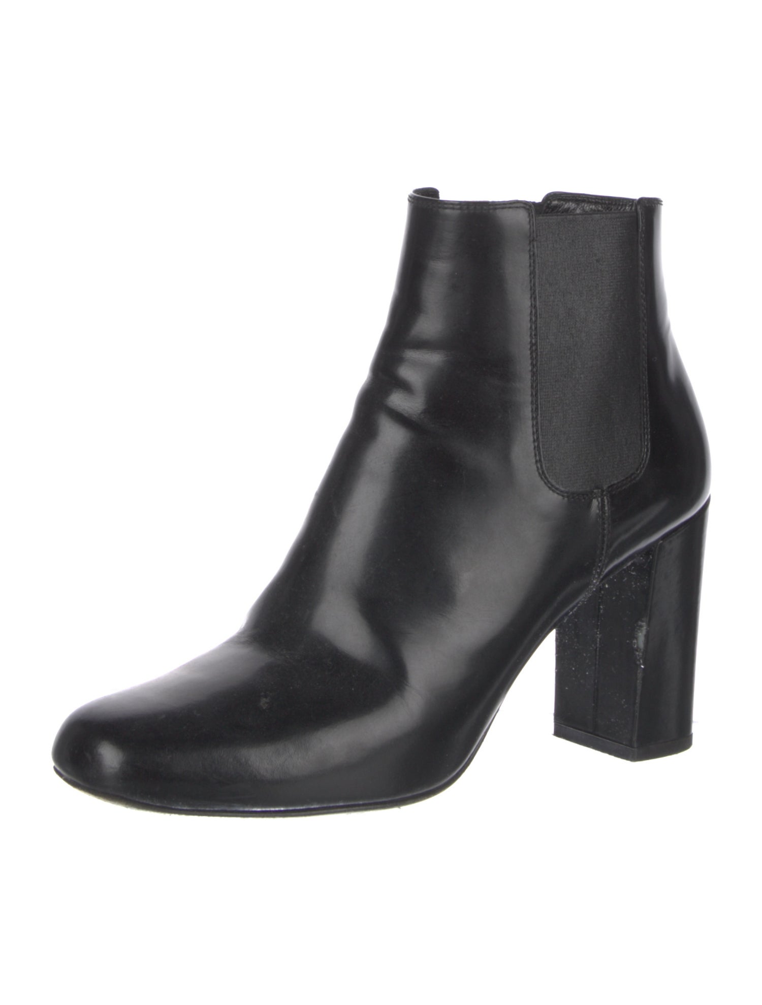 Saint Laurent Leather Chelsea Boots