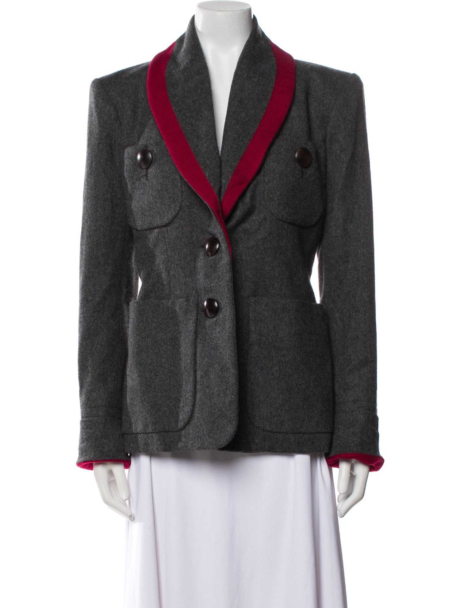 Yves Saint Laurent Rive Gauche Vintage 1980's Blazer