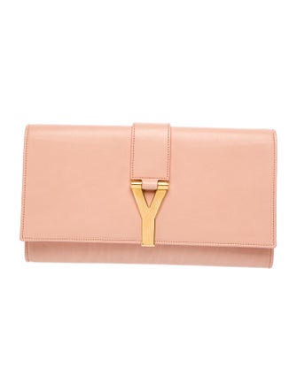 Saint Laurent Leather Clutch