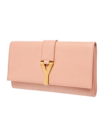 Saint Laurent Leather Clutch