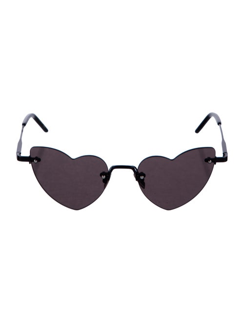 Saint Laurent Heart Tinted Sunglasses