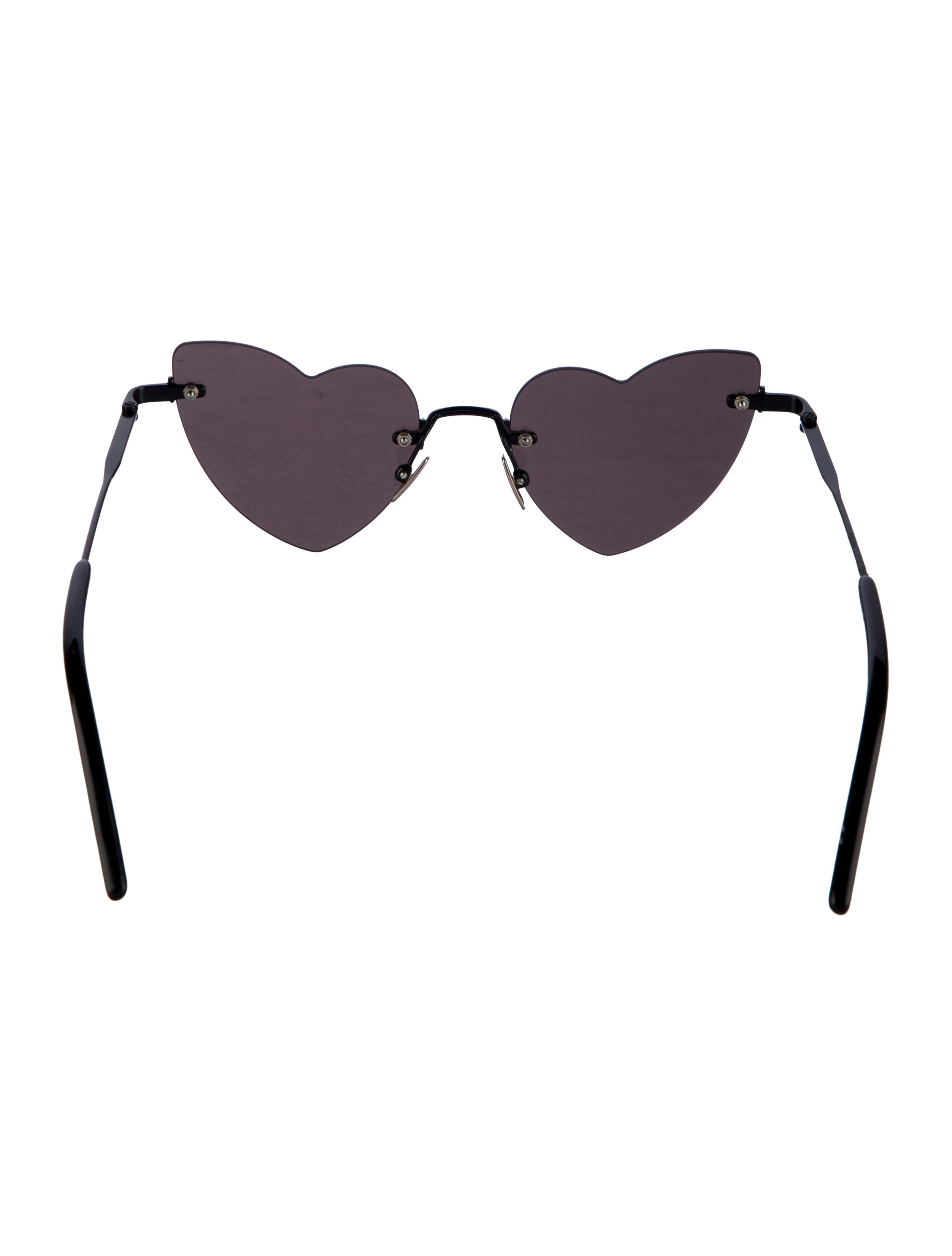 Saint Laurent Heart Tinted Sunglasses