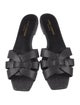 Saint Laurent Leather Slides