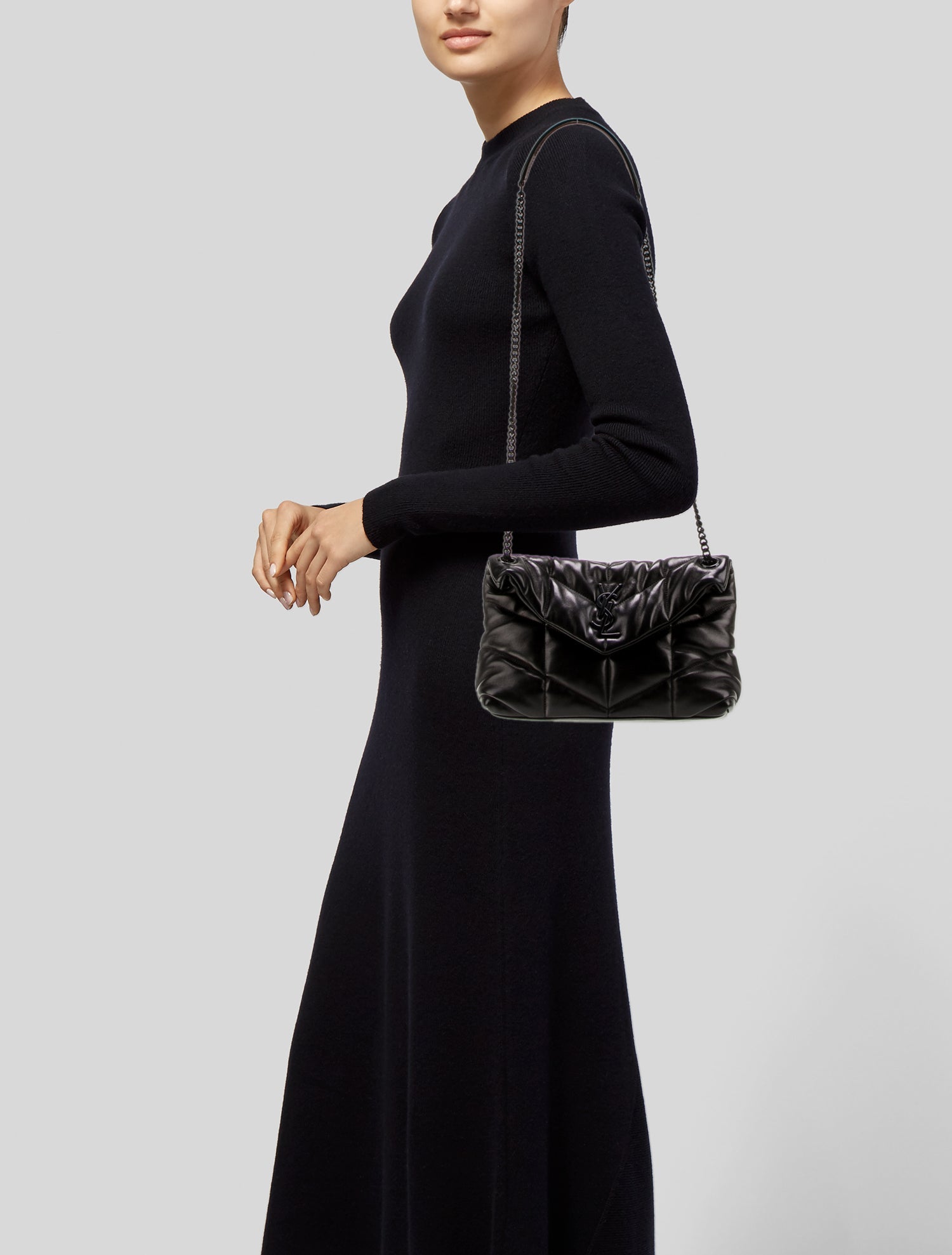 Saint Laurent Leather LouLou Small