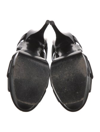 Saint Laurent Patent Leather T-Strap Pumps