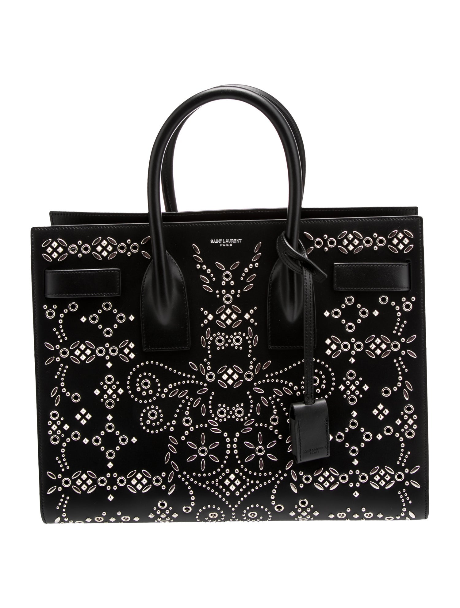 Saint Laurent Leather Sac De Jour Small